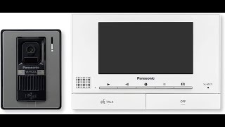 شرح تركيب وبرمجة انتركوم باناسونيك  .  Installation and configuration Panasonic Intercom - VL-MV71