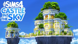 MAGIC CASTLE IN THE SKY  | Sims 4 Speed Build