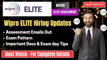 🔥 Wipro Elite Assessment 2025 Out Now | Exam Pattern, Coding, Essay, Tips & Test Prepration Strategy