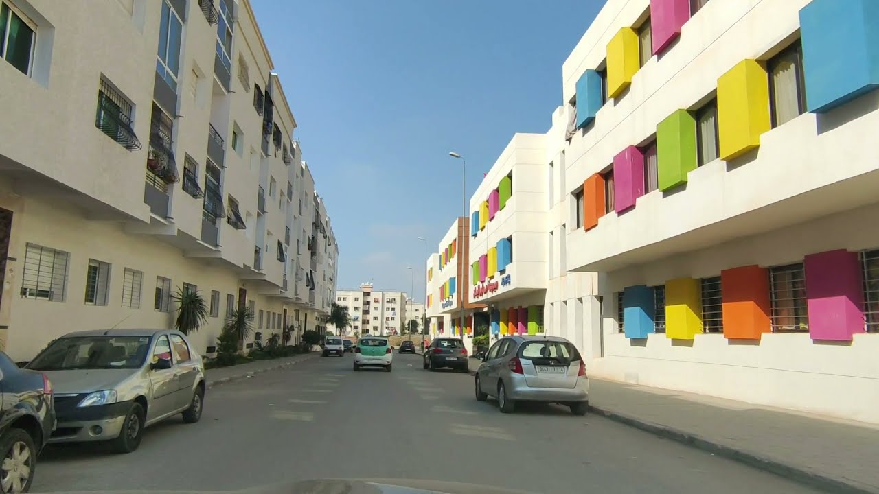 حي الخيزران  من اجمل أحياء #مدينة تمارة #- انبهرت بجمال ونظافة هذا الحي الجميل لاول مرة ازوره