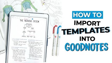☆ HOW TO IMPORT TEMPLATES INTO GOODNOTES | GoodNotes Tips + Tricks | September Studies