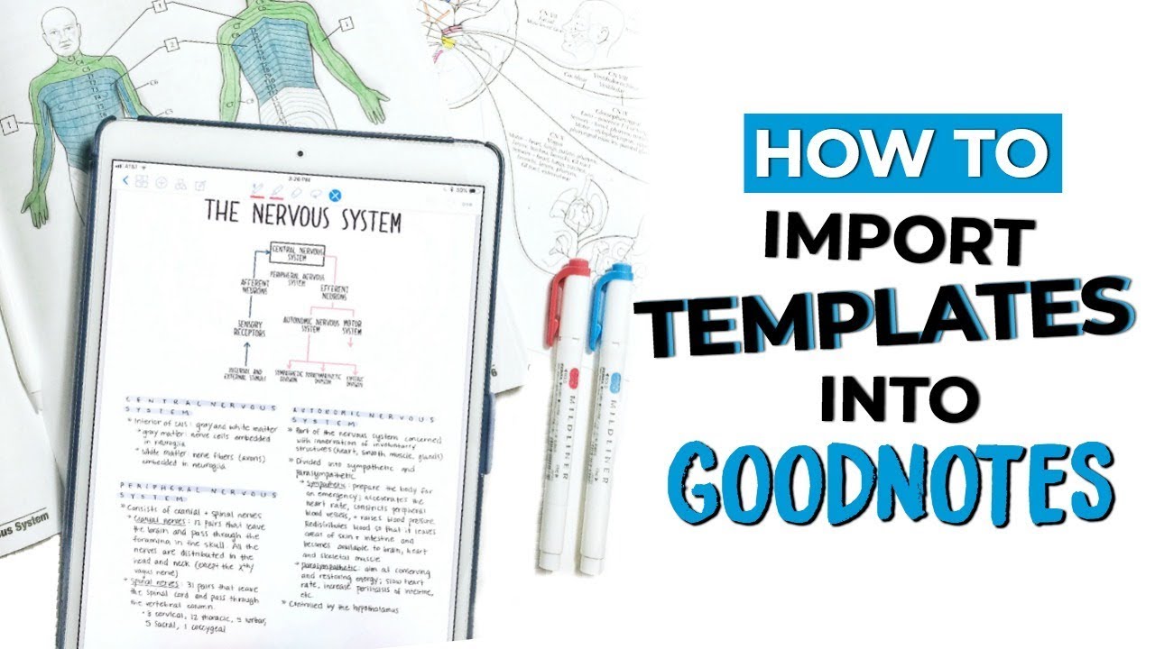 how-to-import-templates-into-goodnotes-goodnotes-tips-tricks-september-studies-youtube