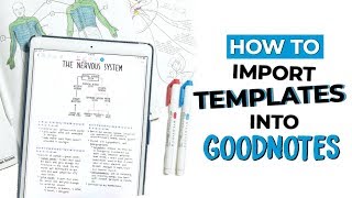 ☆ HOW TO IMPORT TEMPLATES INTO GOODNOTES | GoodNotes Tips + Tricks | September Studies