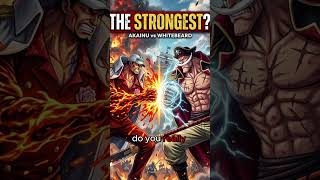 WHITEBEARD vs AKAINU WHO WAS STRONGER?