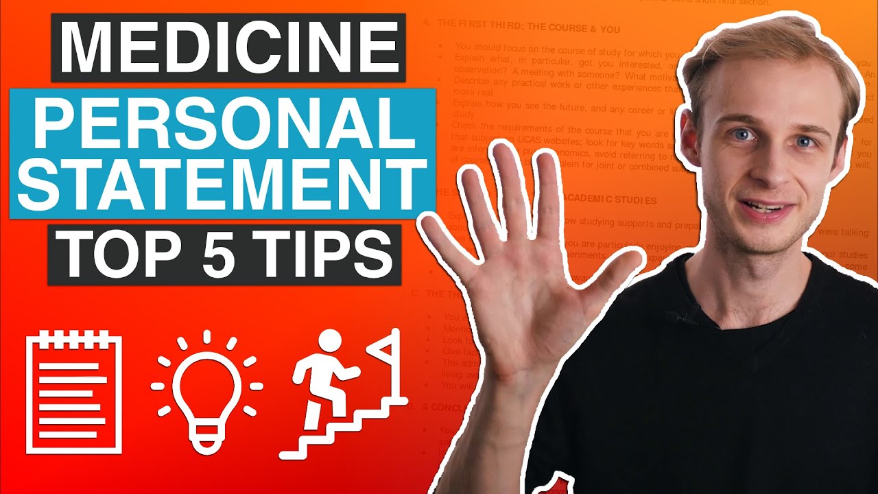 5 Tips for the PERFECT Medicine Personal Statement UCAS 2020 YouTube