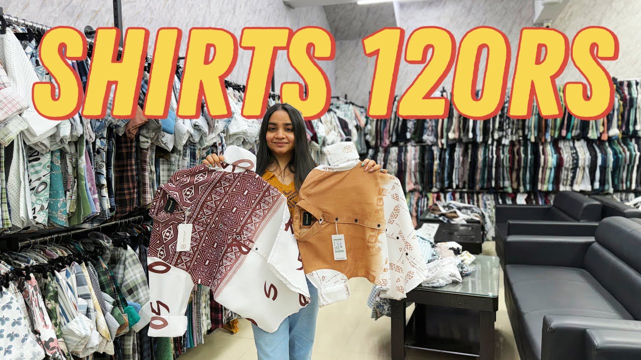 Shirts Manufacturer in Ahmedabad / Shirts ₹120 / Most Trending Collection 