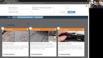 SPECTORA- Agent Presentation/Repair Request Builder