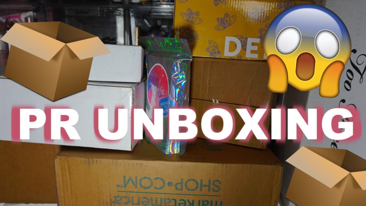 New Pr Unboxing Haul Ft Becca, Persona Cosmetics, Benefit \u0026 More!!!