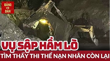 Tìm thấy thi thể công nhân mất tích trong vụ sập hầm lò tại Quảng Ninh | Tin tức ANTT