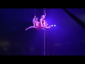 Sailor Circus Duo Trapeze Performance at 2017 Smithsonian Folklife Festival