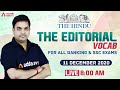 The Hindu Vocabulary | The Hindu Editorial Vocab for All Banking & SSC Exams | 11th December 2020