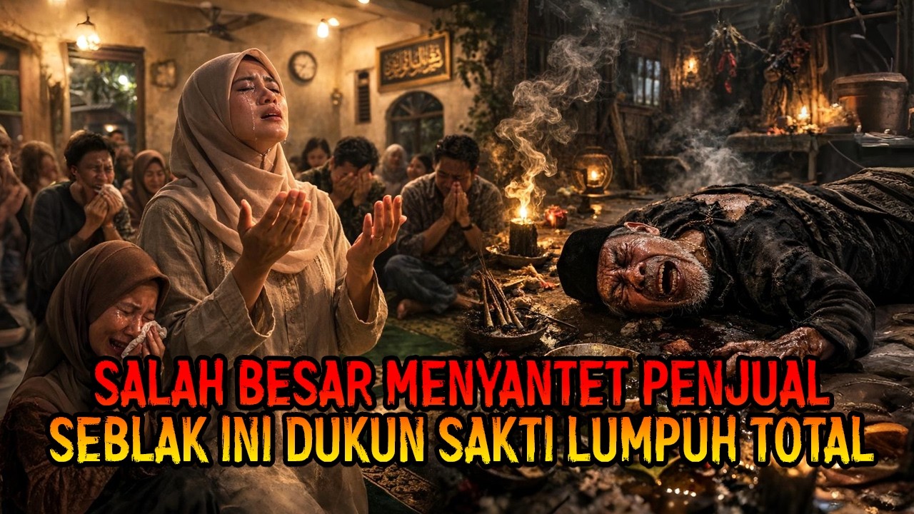 SALAH BESAR MENYANTET PENJUAL SEBLAK INI DUKUN SAKTI LUMPUH TOTAL