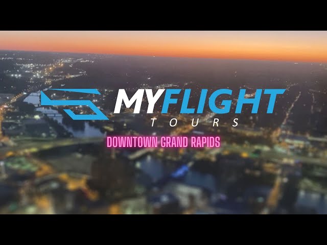 My Flight Tours Helicopter Ride over Downtown Grand Rapids — Nichols4x (video thumbnail)