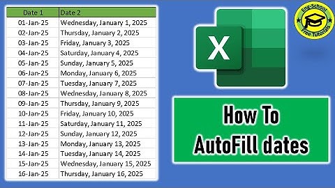 How to Autofill Dates in Excel (Quick and Easy)