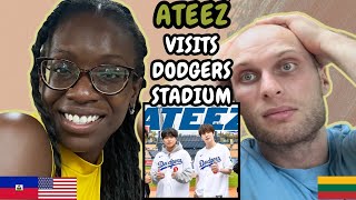 REACTION TO ATEEZ (에이티즈) Visits Dodger Stadium | FIRST TIME WATCHING
