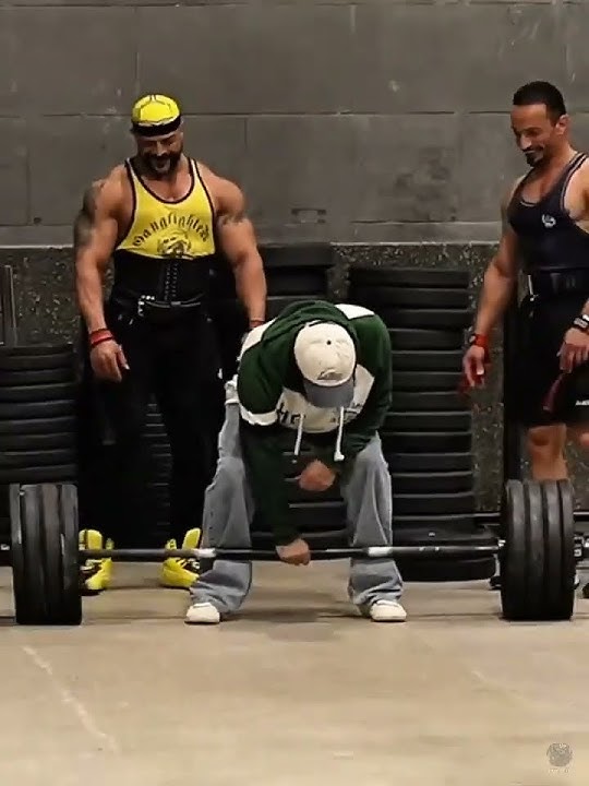 Lift 160kg with one hand...