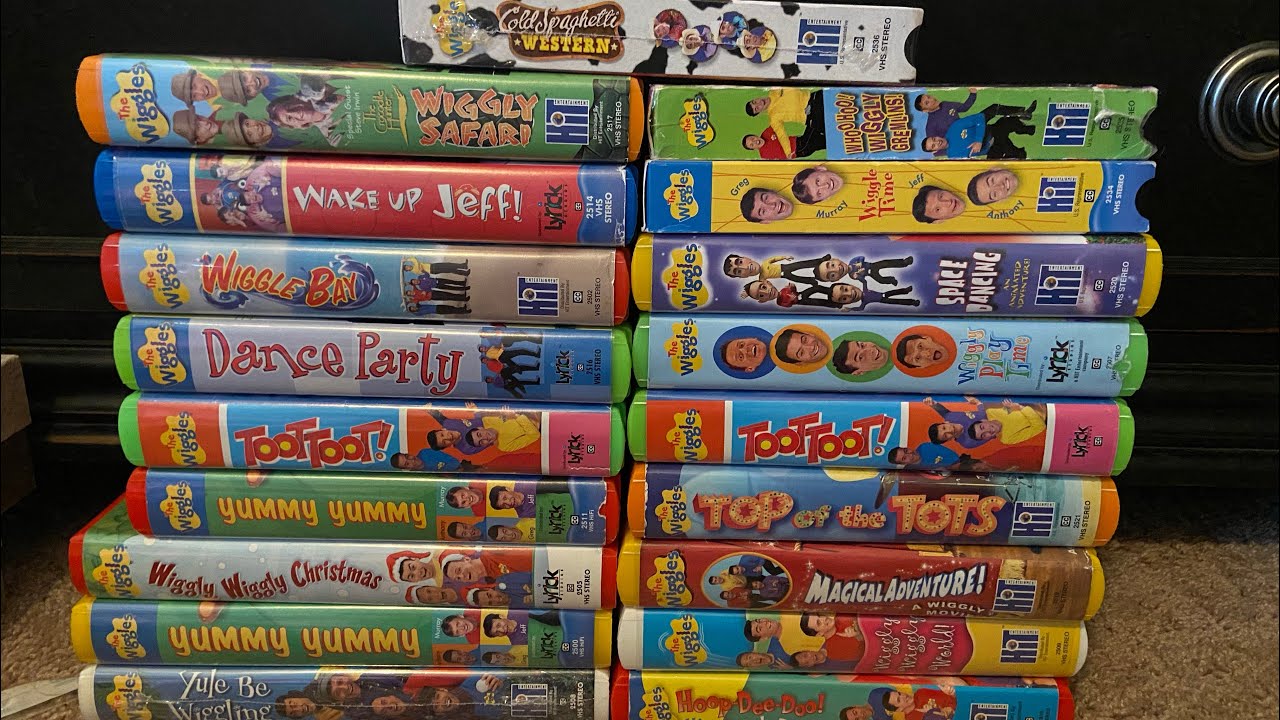 My Wiggles Vhs Collection Youtube