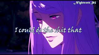 Nightcore - Boyfriend ( Dove Cameron) Male version, Lyrics [NMV]
