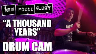 New Found Glory - A Thousand Years (Drum Cam)