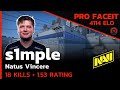 S1mple navi plays faceit wimb1t nuke faceit lvl 10  csgo pov  aug 31 2023