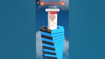 Stack Ball 🔥 Level 67 Perfect Clear in One Go 😱 | Insane Speed Run! #gaming #stackball #games