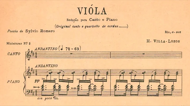 Villa-Lobos - Viola (Frederick Fuller, bartono; Vi...