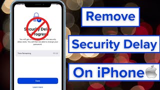 How to Turn Off Security Delay on iPhone || How to Remove Security Delay on iPhone || iOS 17