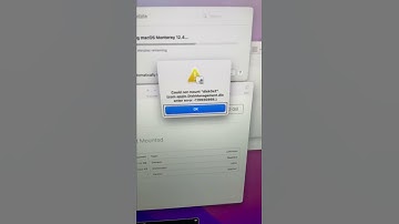 iMAC error -119930868 mount disk