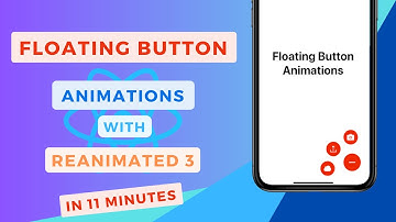 Floating Button | React Native | Reanimated 3 | Tutorial