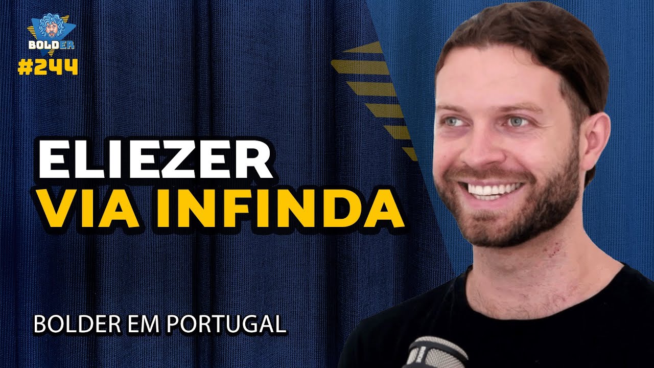 Saiu do Brasil com 18 ANOS E 500 EUROS e Conquistou o YouTube: A História de Eliezer - Bolder 244