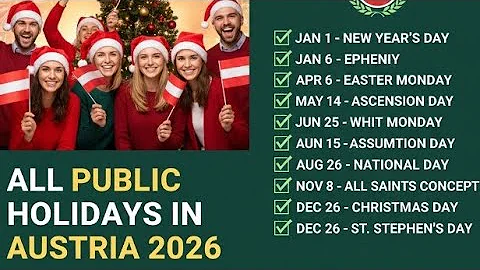 Austria national holidays 2026 | Public Holidays in Austria 2026