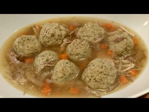 Chicken Matzo Ball Soup aka Jewish Penicillin - Passover