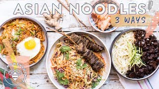 3 INCREDIBLE ASIAN NOODLE DISHES | HONEYSUCKLE