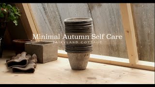 Minimal Autumn Self Care - Simple and Low Waste
