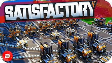 Automation of All the Things & Space Elevator in Satisfactory! (Satisfactory Gameplay)