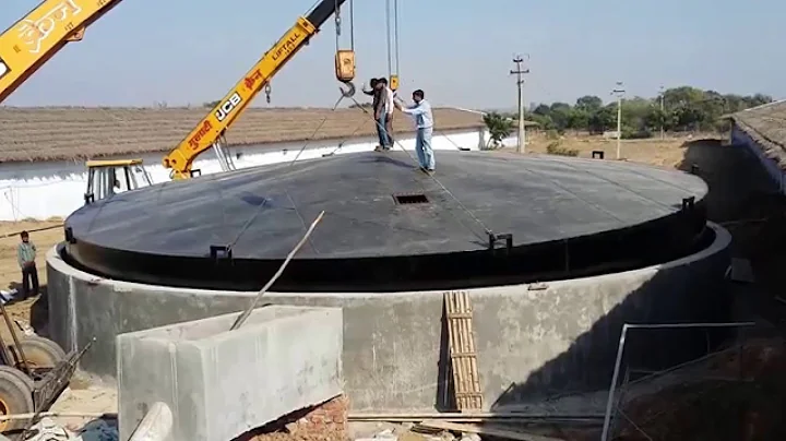 Biogas Plant on Poultry  Litter -Bio Gas Electricity Generation & Thermal Application running Boiler