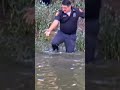 Caught on camera: Fort Worth officer pulls missing boy from river
