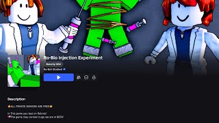 Galaxy Gaming Playz Roblox Game Ro - Bio Injection Experiment