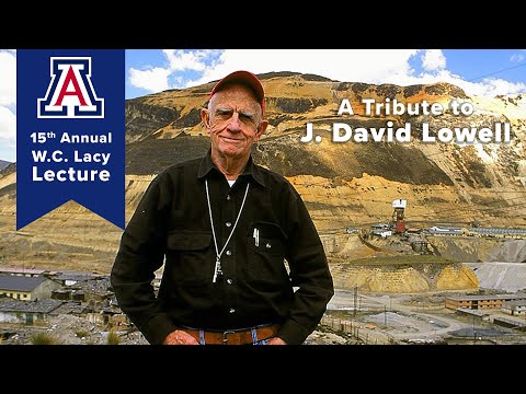 The 15th Annual W.C. Lacy Distinguished Lecture: A Tribute to J. David Lowell