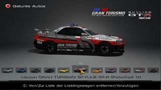 Gran Turismo 4 - Nissan Skyline GTR Pace Car - Mid Fild Raceway - PS2 HD gameplay