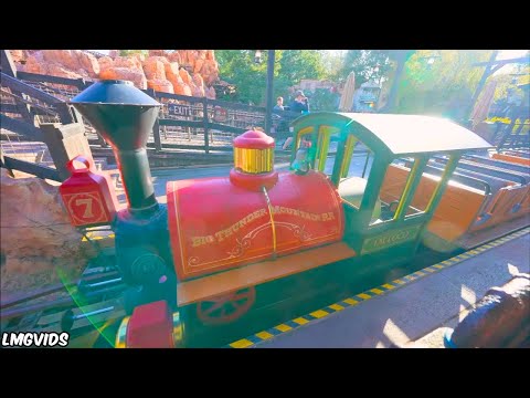 [4K] Big Thunder Mountain Railroad - Front Seat POV - Disneyland Park, California 