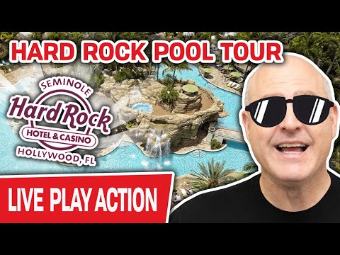 Hard Rock Hotel Hollywood Florida - 🔴 Hard Rock Hollywood POOL TOUR! 👙 Experience It HERE if You Can’t Get Out THERE!