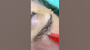 Still trouble in messy brows? Don’t hesitate to do a brow lamination 😍 #browlamination #browshape