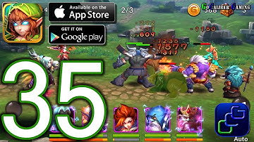 Heroes and Titans: 3D Battle Arena iOS Walkthrough - Part 35 - Chapter 8: Merhaven (NORMAL)
