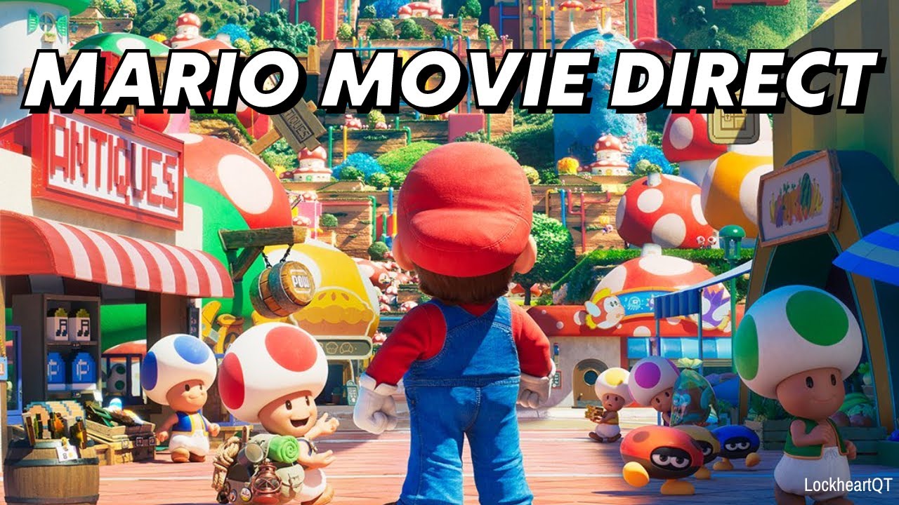 Super Mario movie Nintendo Direct announced, first poster revealed