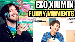 EXO Xiumin Funny Moments | HE ALWAYS MAKES ME LAUGH! | REACTION!!