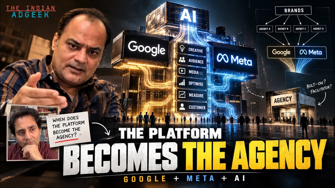 Are Google & Meta Becoming the New Advertising Agencies? | Shubhranshu Singh