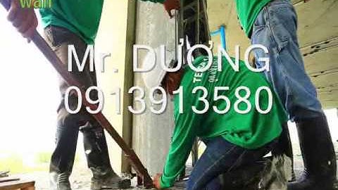 HƯỚNG DẪN THI CÔNG TẤM TƯỜNG RỖNG BÊ TÔNG ĐÚC SẴN