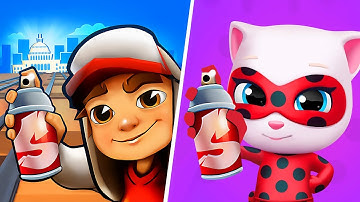 Subway Surfers VS Talking Tom Hero Dash, Gameplay Adventure Subway Surfers, Subway Surfers Real Game