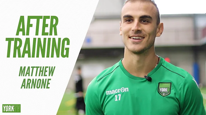 After Training: Matthew Arnone